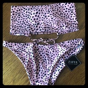 Zaful Bandeau Bikini